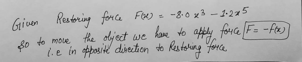 Physics homework question answer, step 1, image 1